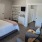 spacious bedroom with bathroom